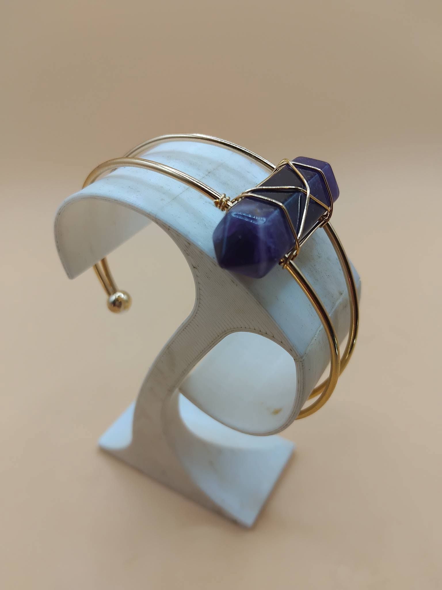 B101 Amethyst Bracelet