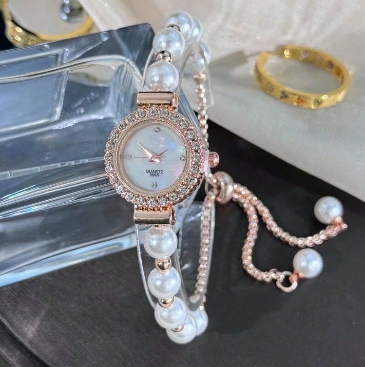 (LW250) Ladies drawstring boxed dress watch