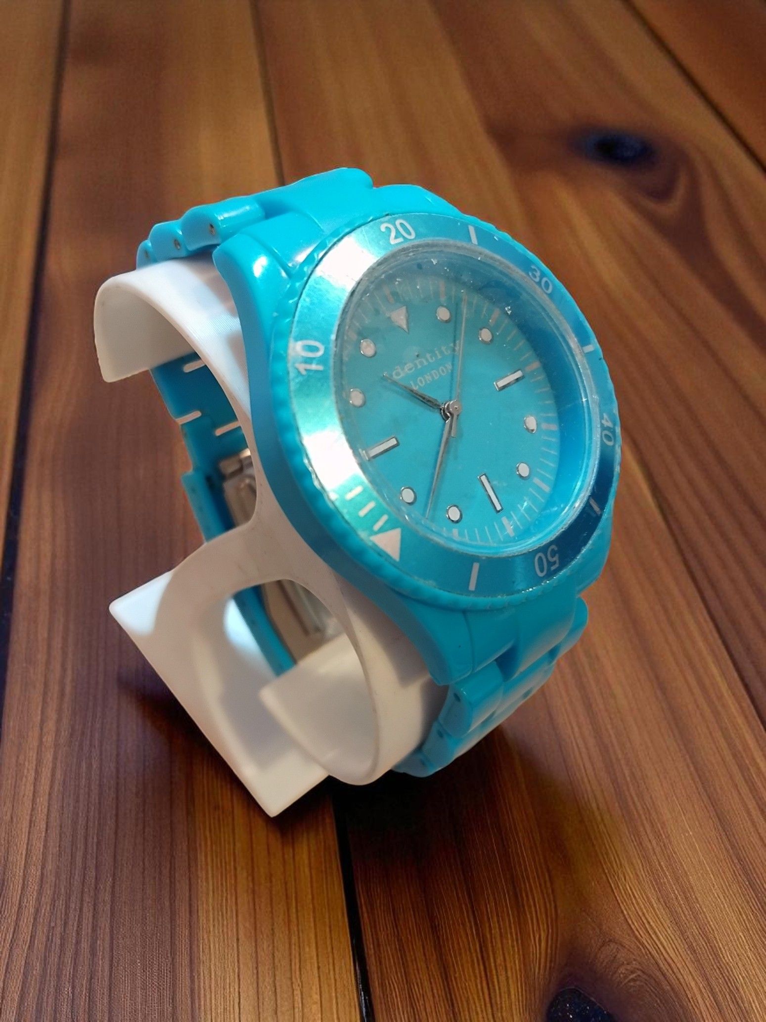 (BW7) Identity of London Blue plastic strapped boys wristwatch