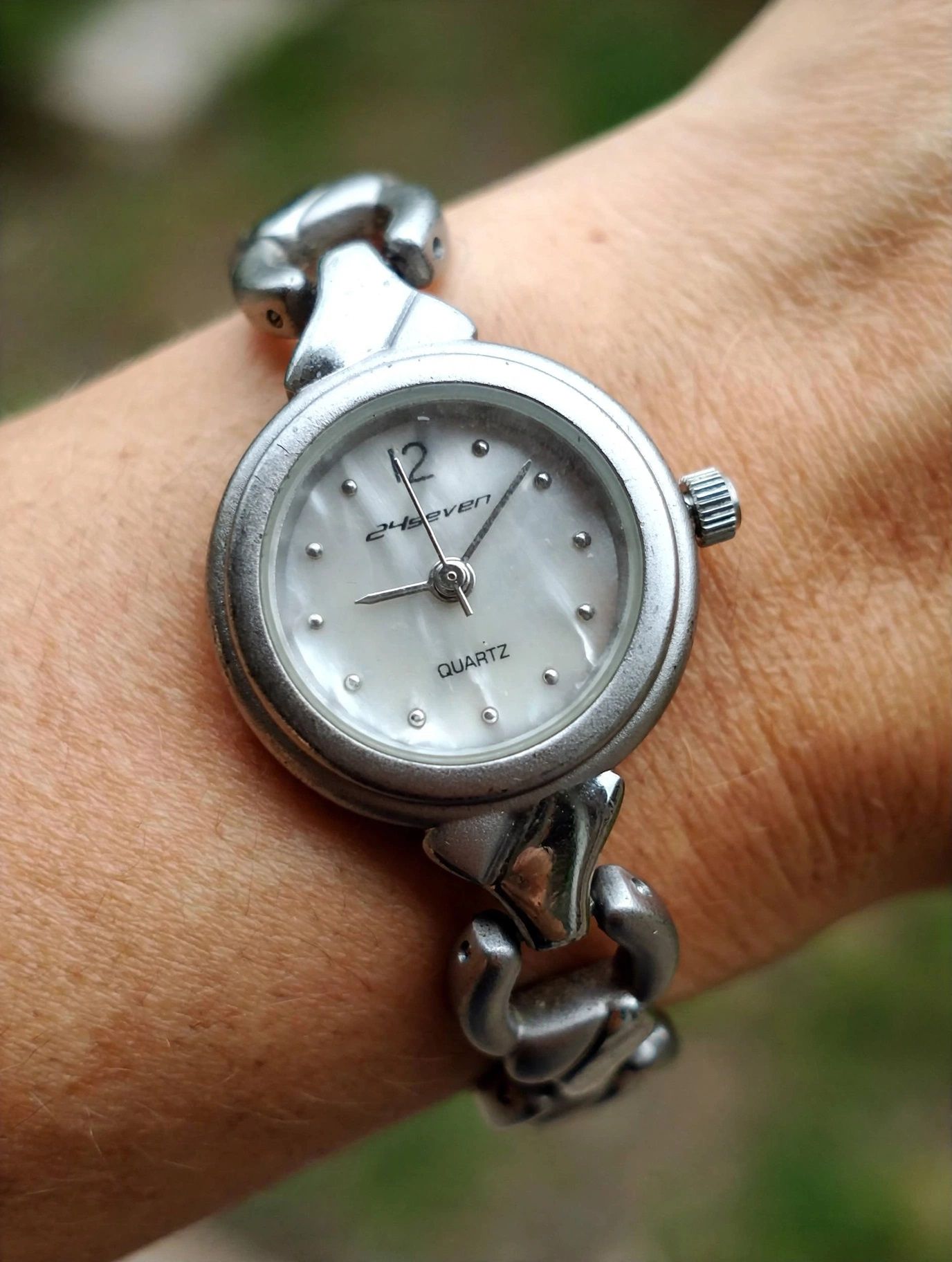 (LW137) 24seven Ladies / teenager stainless steel strap watch