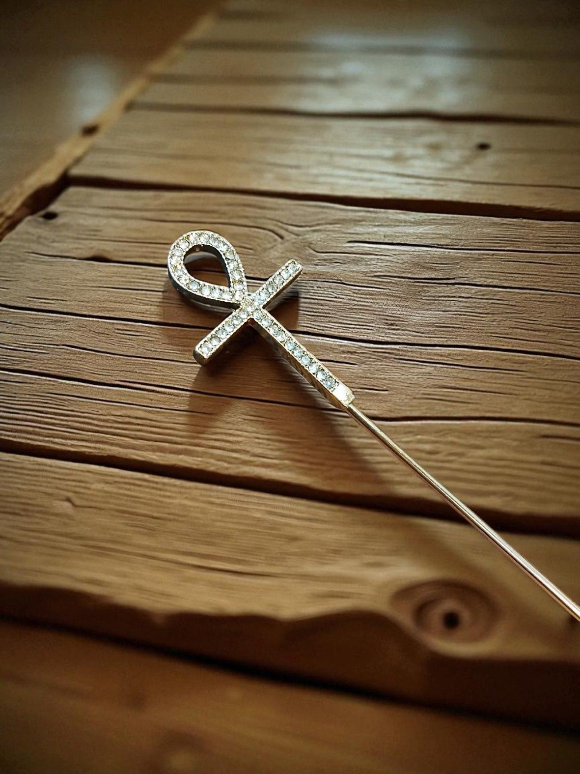 (LP1) Metal cross design lapel / hat pin