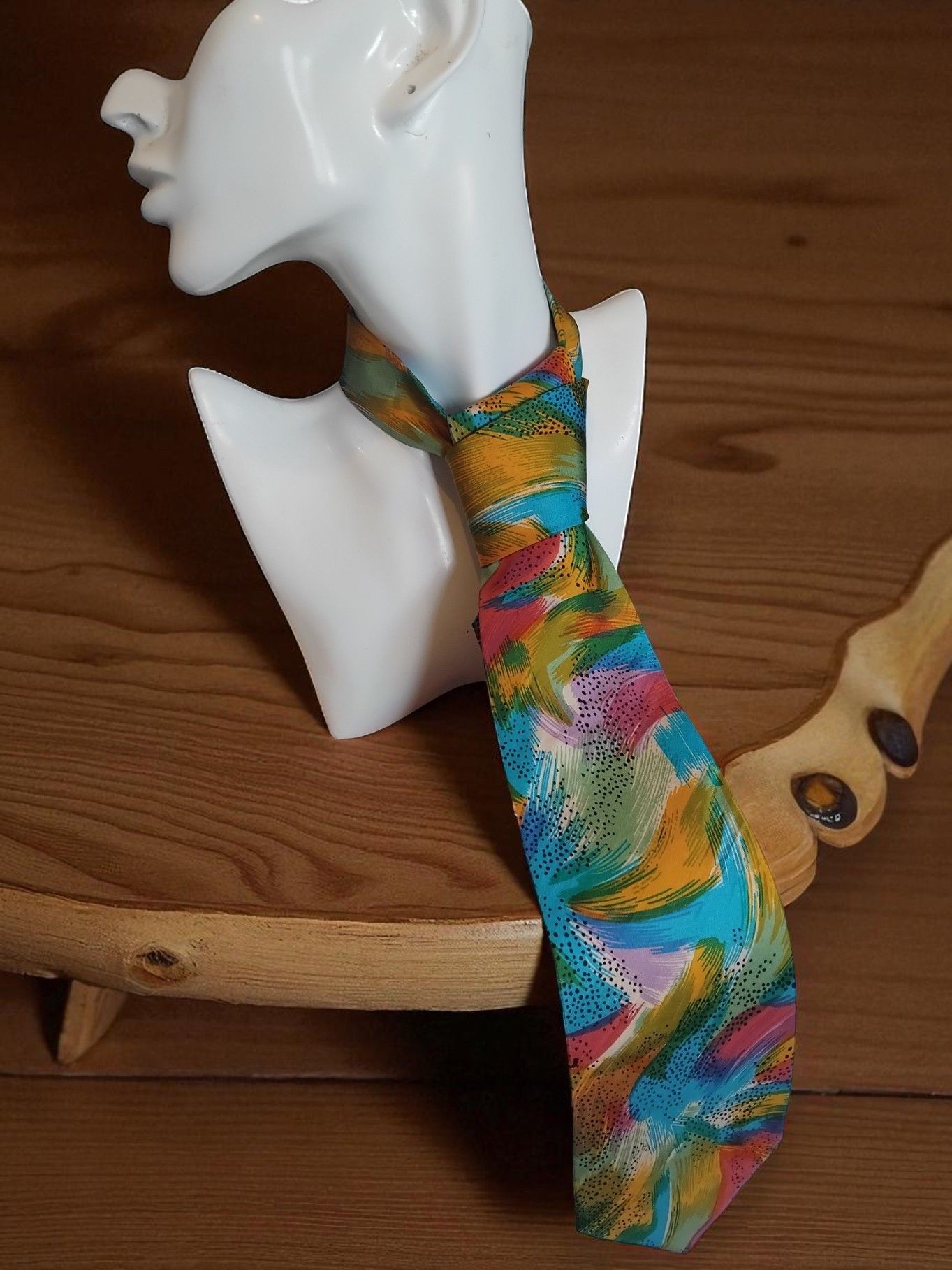 (T1) Unisex 100% silk tie