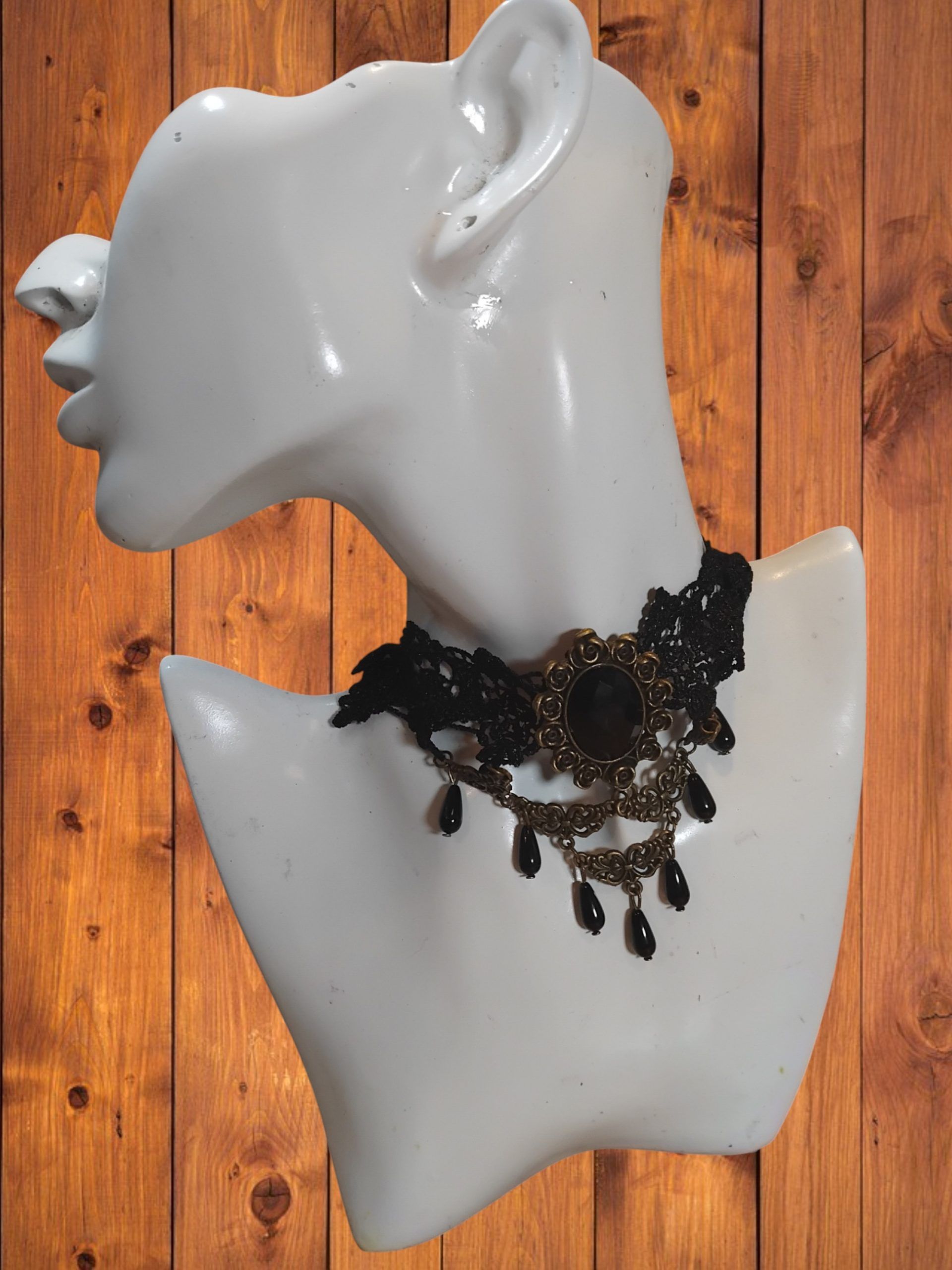 (N96) Goth / Punk Unisex choker necklace