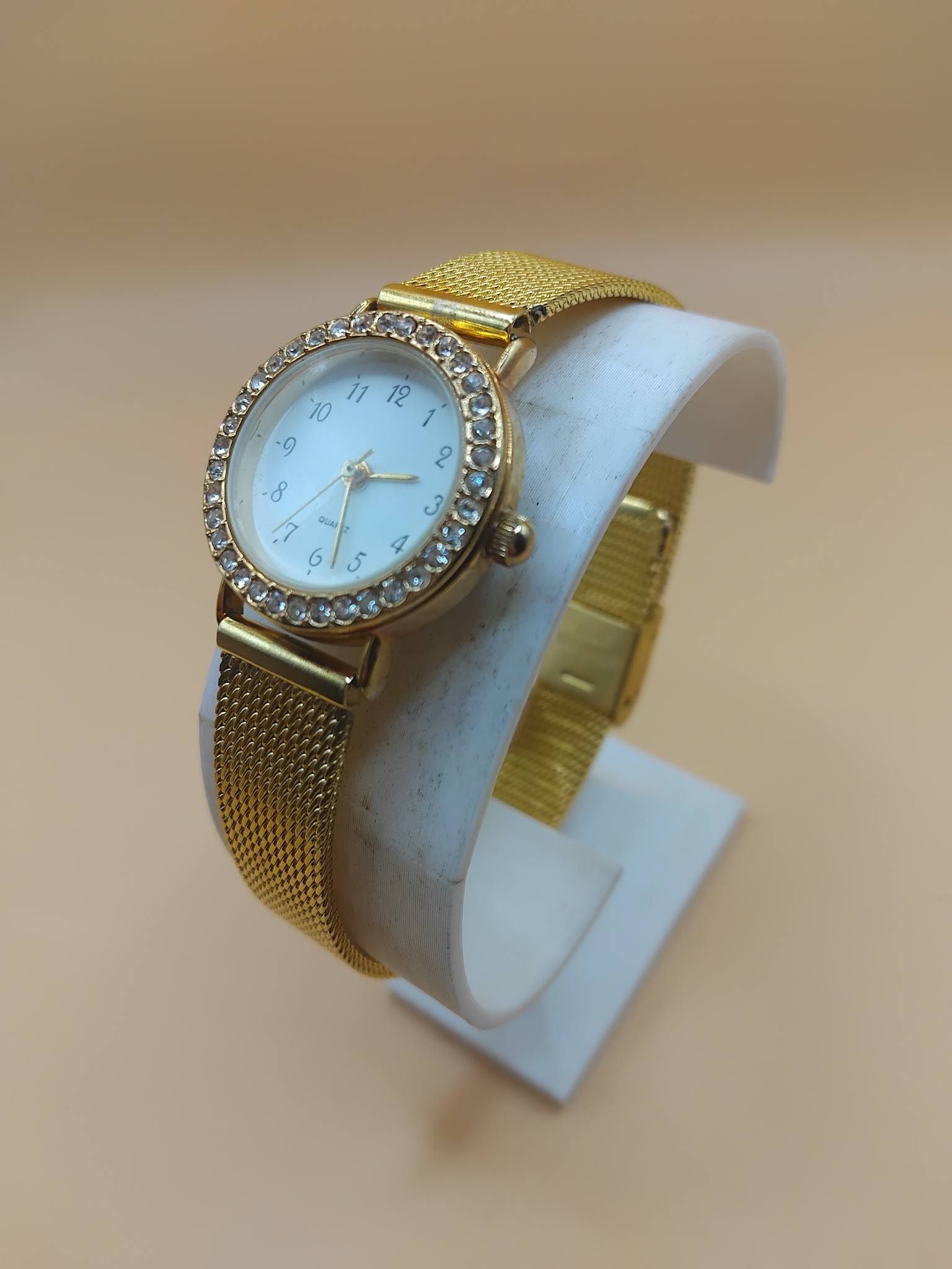 (LW128) Ladies quartz stainless steel dress watch