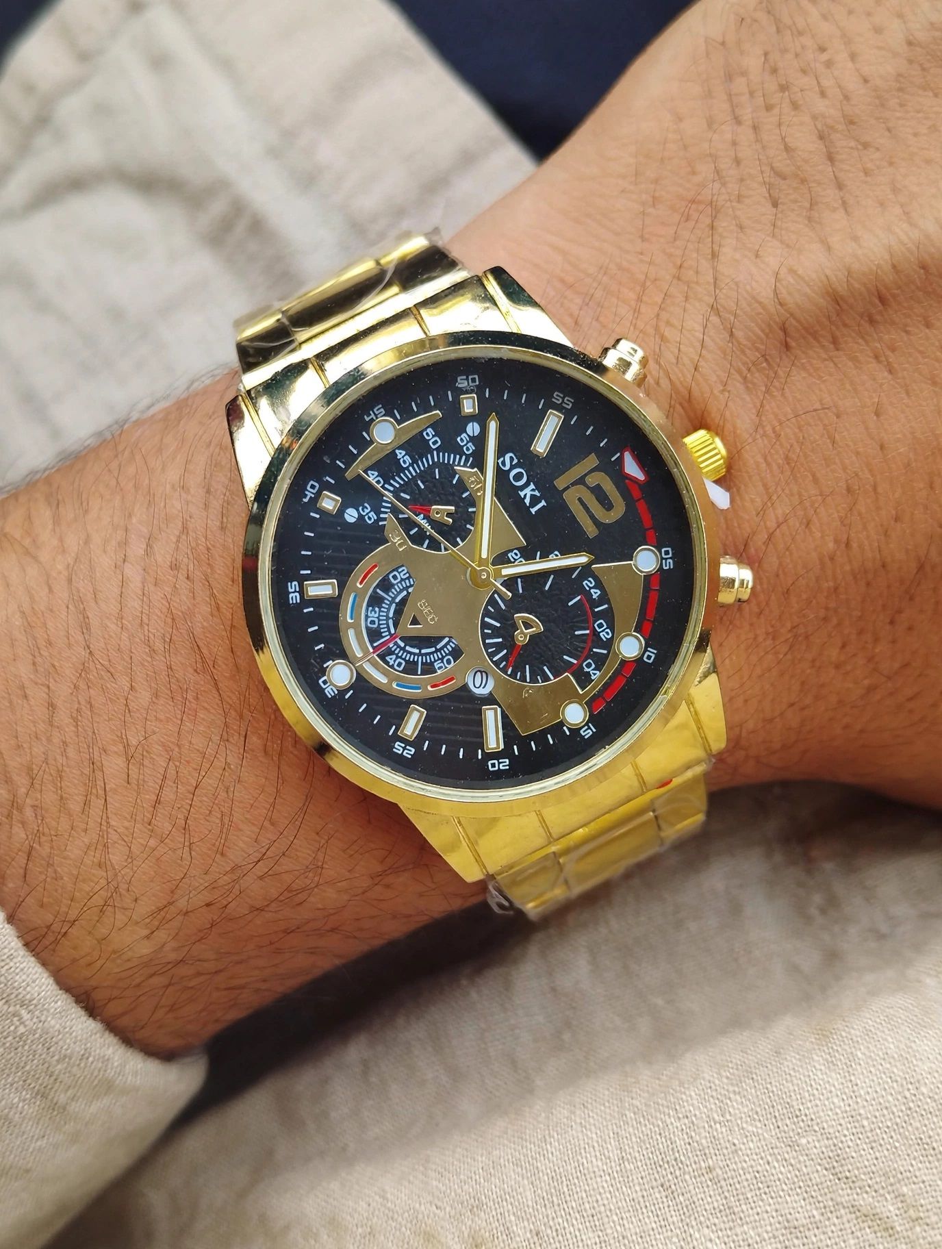 (MW152) Gents chunky design SOKI Watch