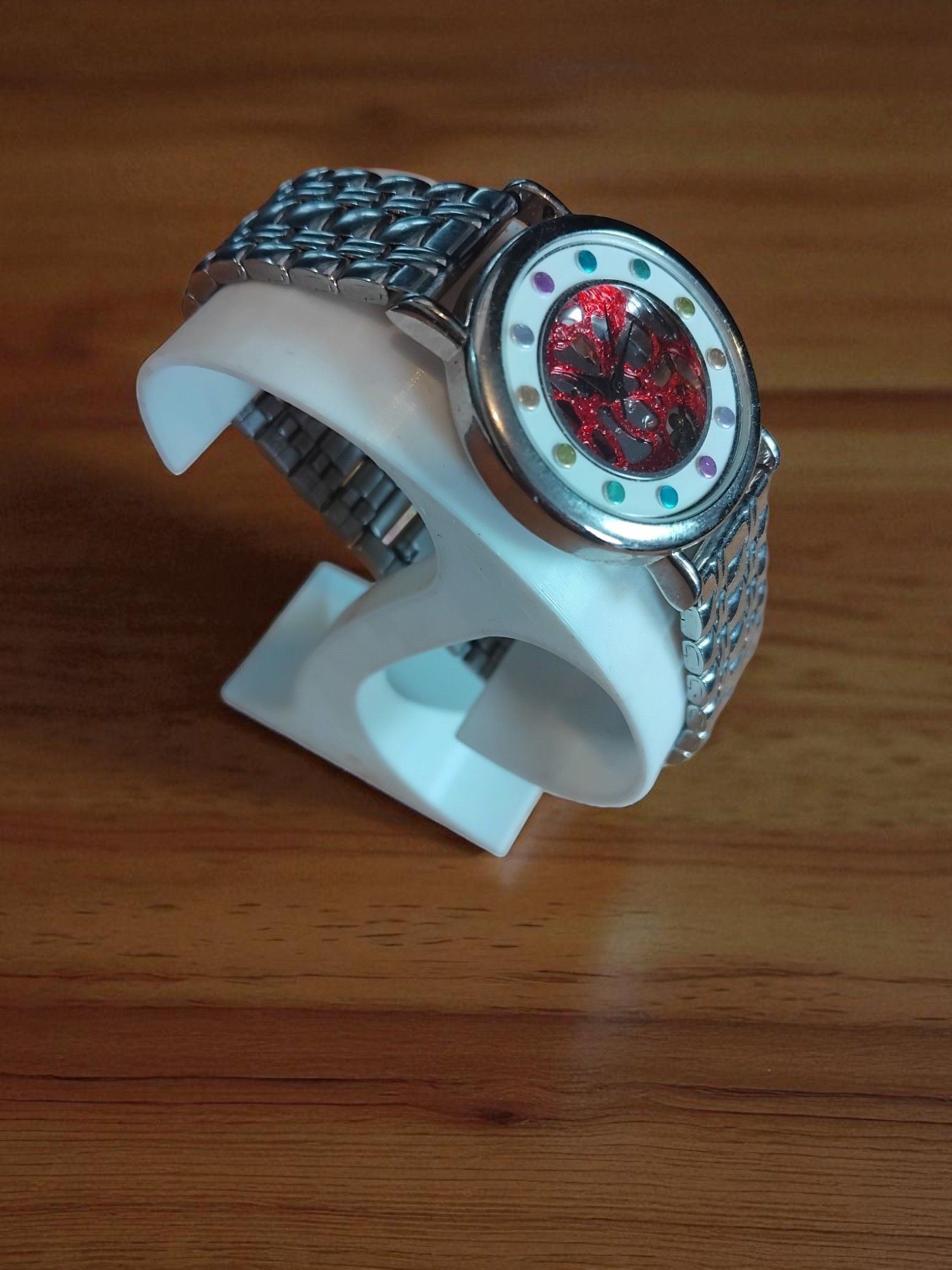 (Lc36) Le Chat ladies/teens stainless steel fixed size strap watch