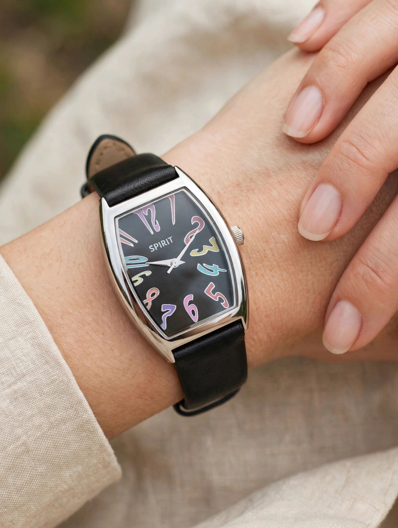 (LW83) Ladies /teenager Spirit pastel shaded numeral wrist watch