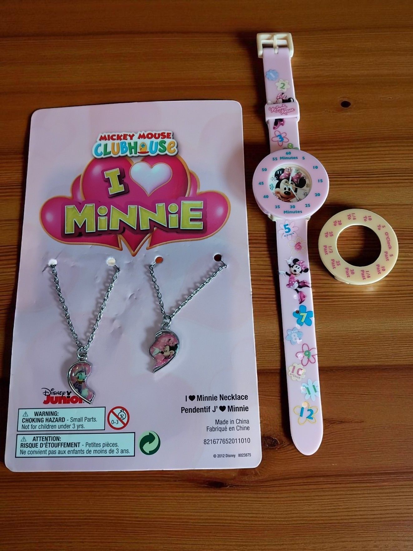 (Kw1) Kids Minnie Mouse & Daffy Duck gift set