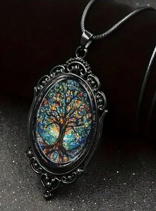 (N64) Tree of life pendant necklace