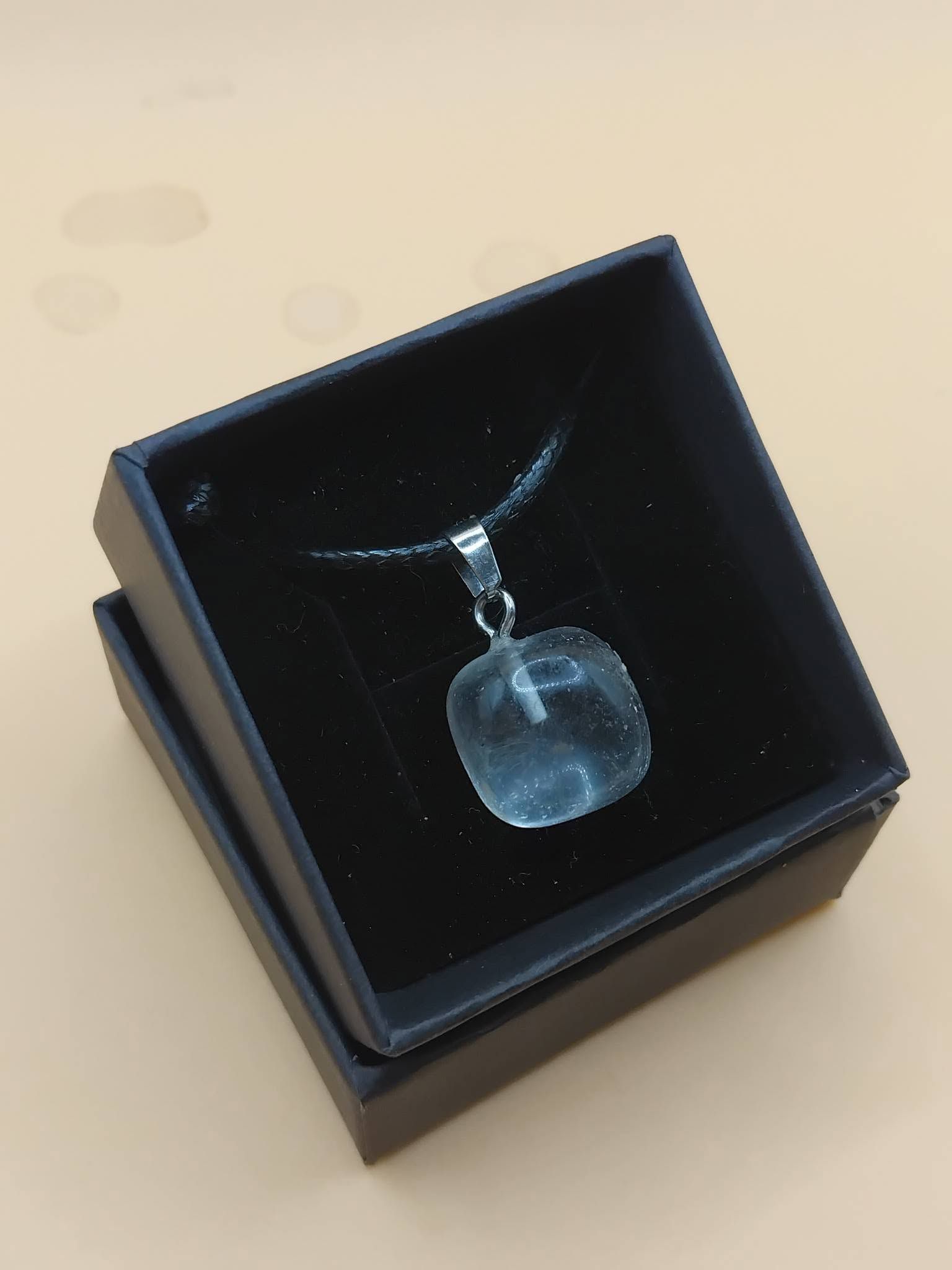 (N16) Tumbled precious stone necklace