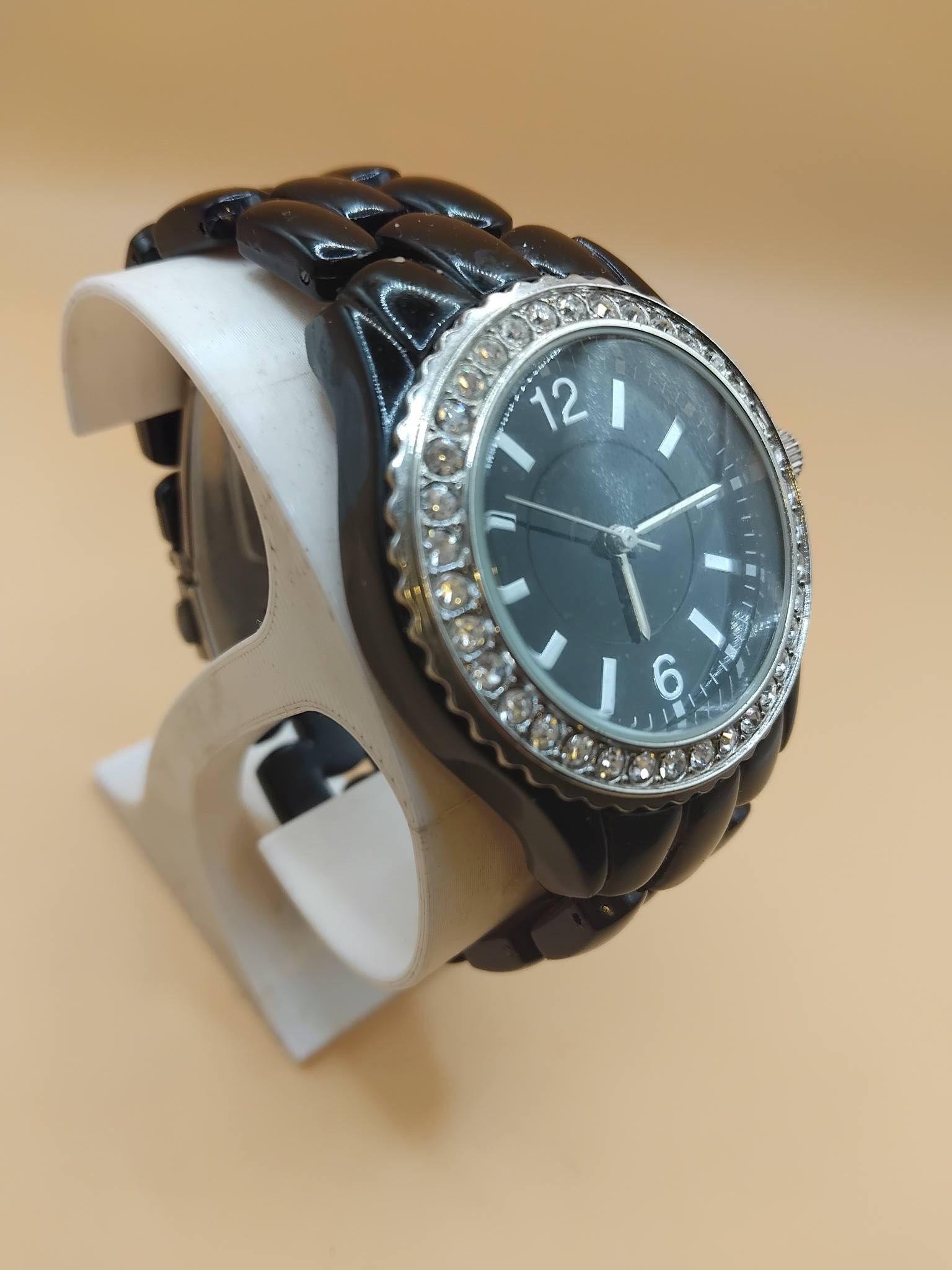 MW141  Matt black stainless steel watch ladies or gents