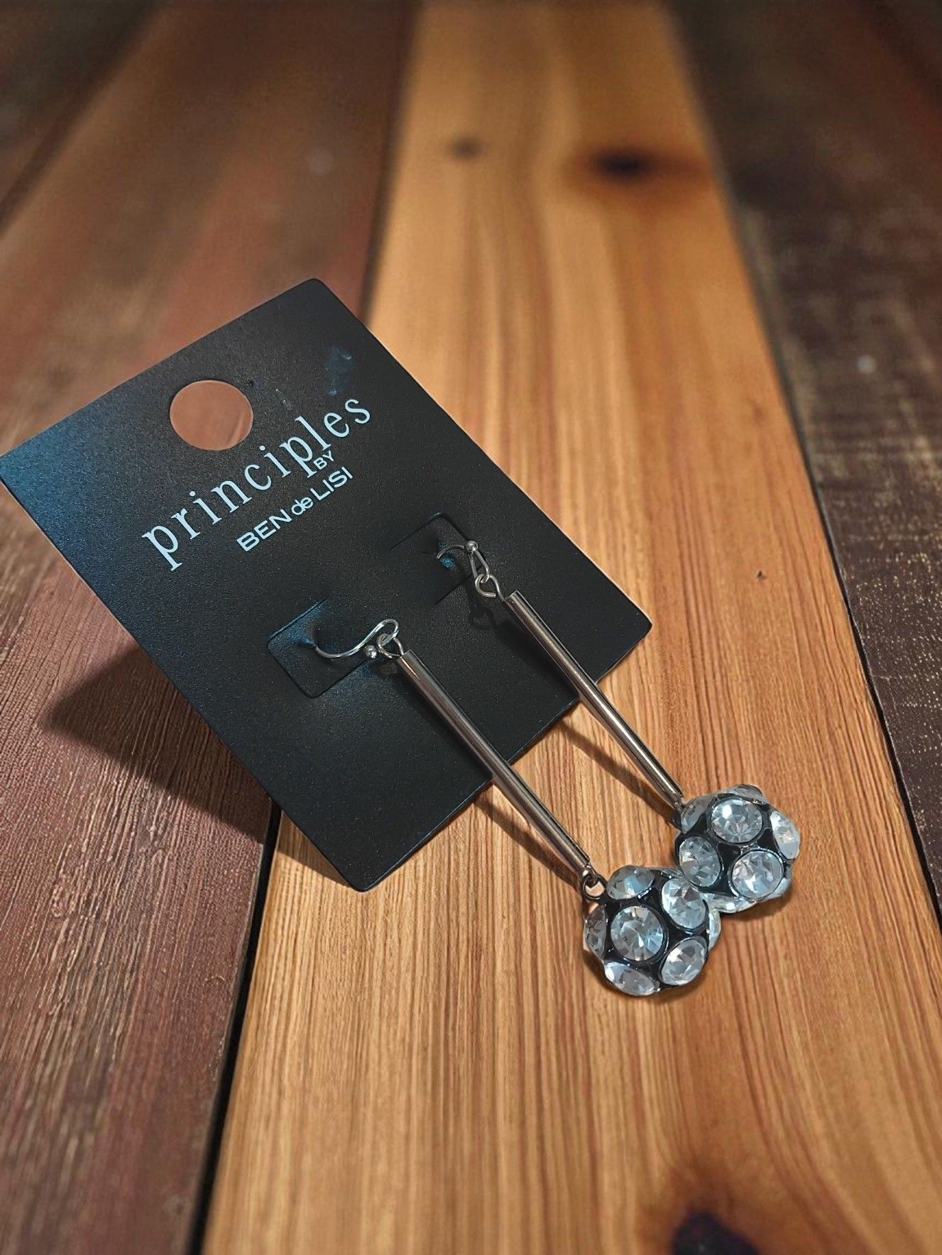(E55) Principles by Ben de Lisi Pair of Earrings