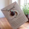 (N2) Luminous horoscope necklace brand new on card