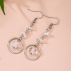 (E1) Natural Gemstone dangle earrings - Image 3