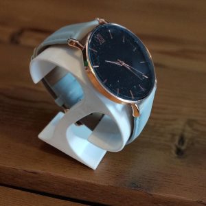 (MW25) Light blue leather strap Topman watch