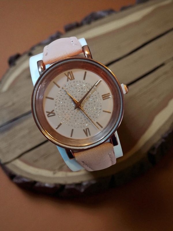 (LW28) Ladies teenager new boxed leather strap watch - Image 3