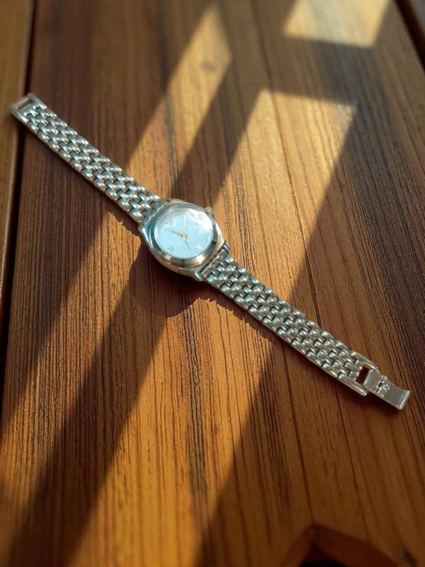 (LW45) Defined Ladies stainless steel strapped dress watch - Image 6