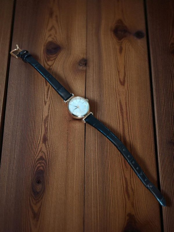 (LW58) Ladies Defined slim black leather strap watch - Image 5