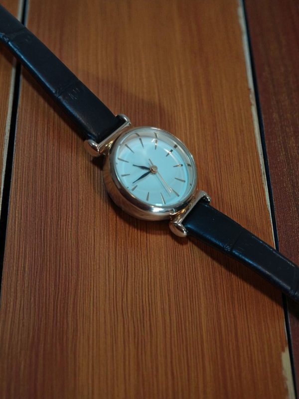 (LW58) Ladies Defined slim black leather strap watch - Image 6
