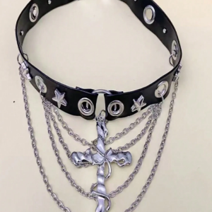 (N82) Goth / Punk Unisex choker necklace