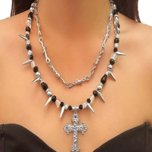 (N87) Goth / Punk Unisex  necklace