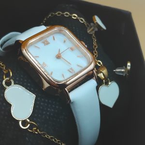 (LW100) Teenager / young lady watch and jewellery set