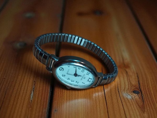 (LW116) Ladies Ricardo bangle style stainless steel watch - Image 4