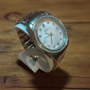 (LW124) Spirit ladies / gents stainless steel watch with rhinstones