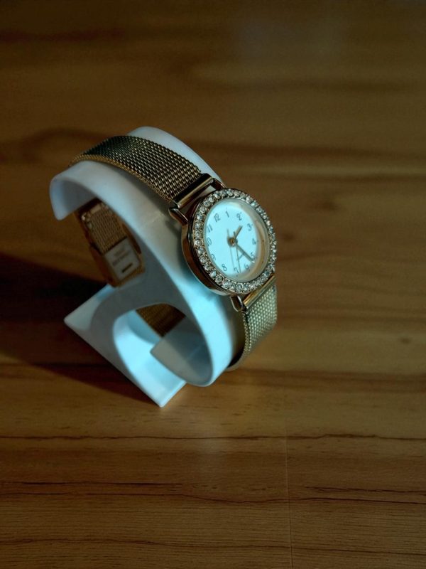 (LW128) Ladies quartz stainless steel dress watch