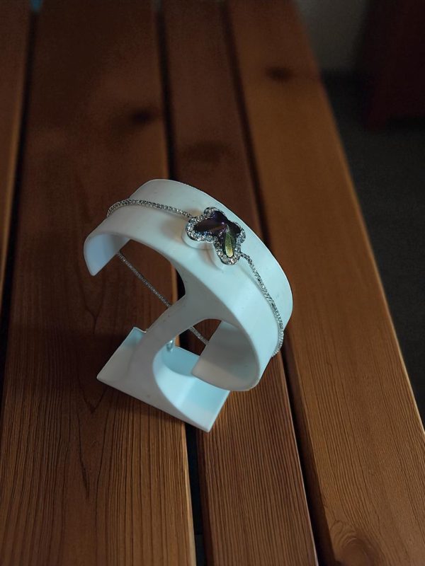 (B15) Jon Richard drawstring bracelet with Swarovski Crystal - Image 4