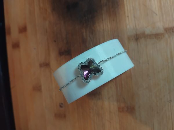(B15) Jon Richard drawstring bracelet with Swarovski Crystal - Image 5