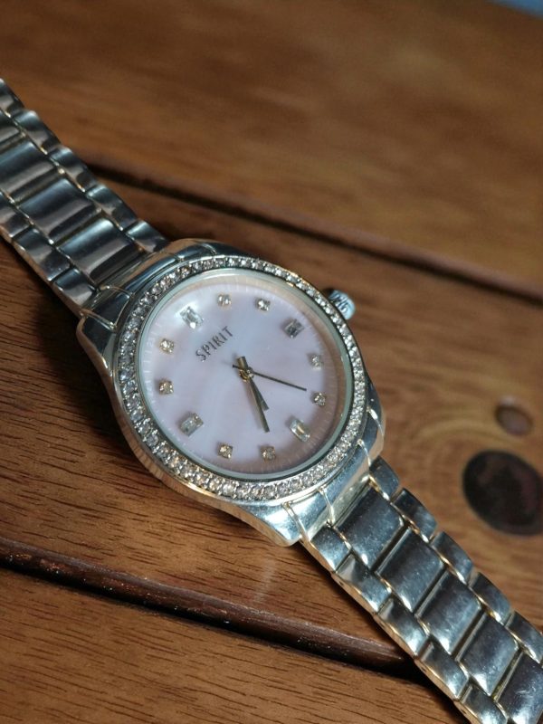 (MW34) Gents/Ladies Spirit Bling stainless steel watch - Image 6