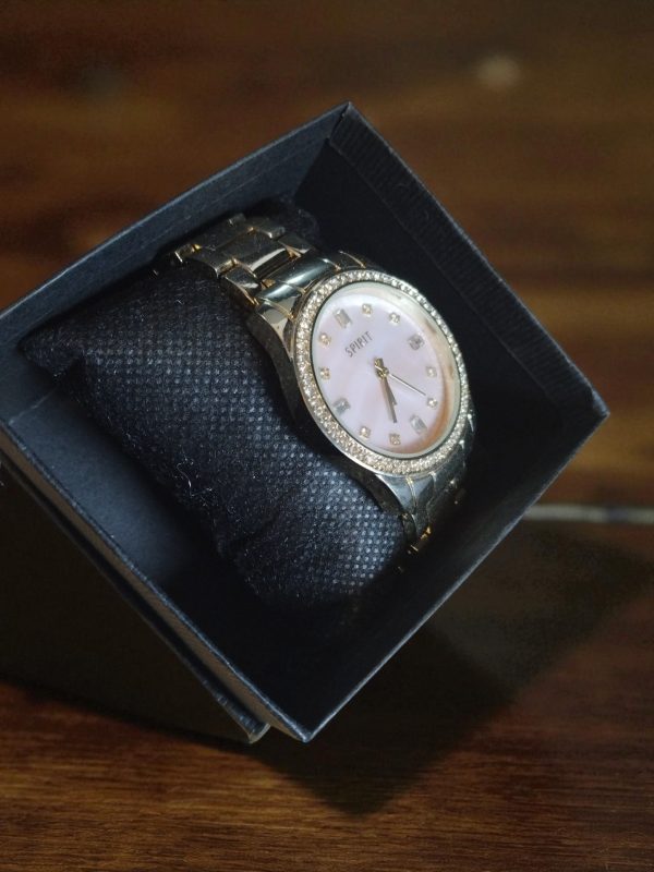 (MW34) Gents/Ladies Spirit Bling stainless steel watch - Image 2
