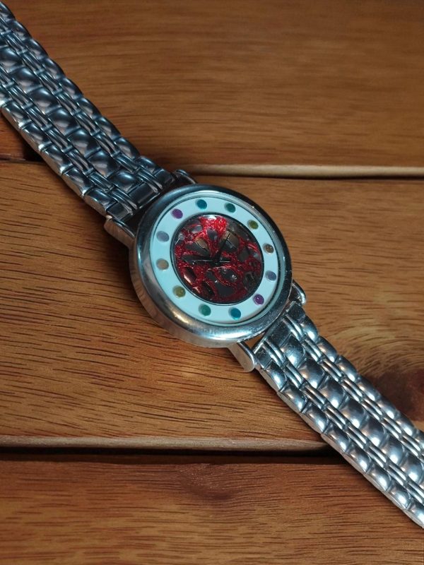 (Lc36) Le Chat ladies/teens stainless steel fixed size strap watch - Image 6