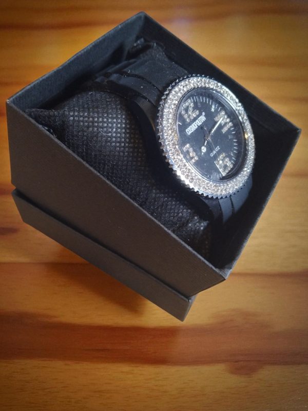 (MW40) Gents/Ladies Cosmopolitan heavy duty silicone strap watch - Image 2
