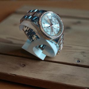 (MW41) Gents/Ladies Spirit bling stainless steel watch