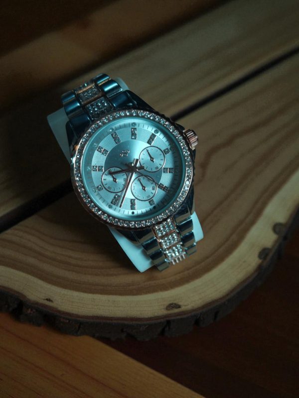 (MW41) Gents/Ladies Spirit bling stainless steel watch - Image 4