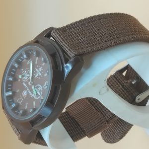 (MW50) Gents/Teenagers strong cotton strap watch