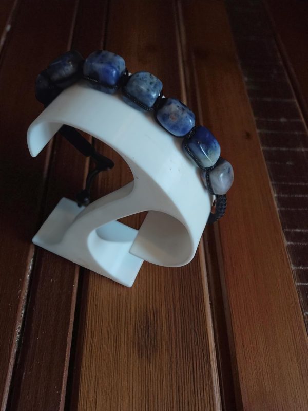 (B6) Precious stone drawstring bracelet - Image 4
