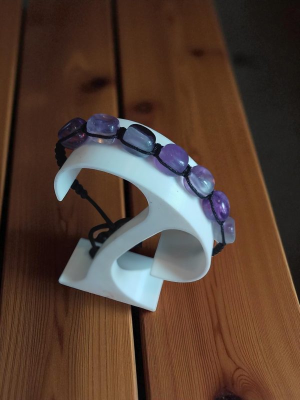 (B6) Precious stone drawstring bracelet - Image 7