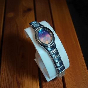 (Lc63) Ladies stainless steel watch