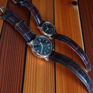 (MW70) Gents/Ladies Geneva matching pair of watches