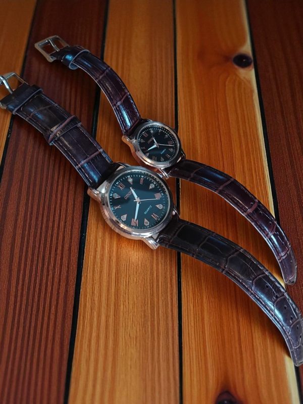 (MW70) Gents/Ladies Geneva matching pair of watches