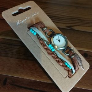 (MW82) Hippie Chic adult/teenager watch with bracelet