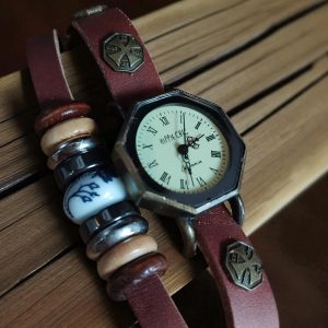 (MW83) Hippie Chic adult/teenager watch with bracelet Design 2