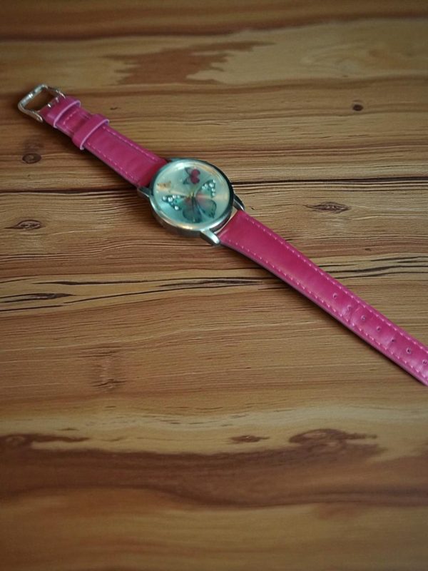 (LW88) Ladies / teens Accessorize Butterfly themed watch - Image 2