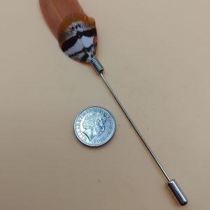 (LP9) Feather design 2 lapel / hat pin
