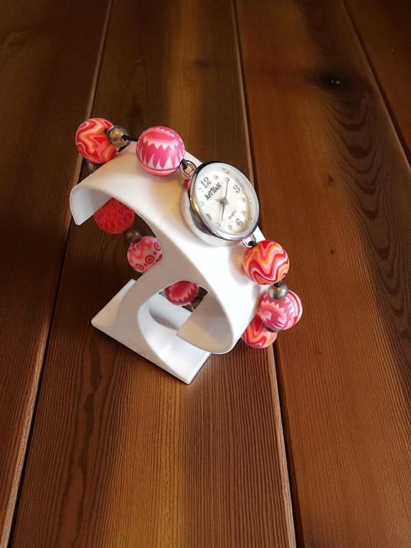 (MW90) Artisan Bead individually crafted wrist watch