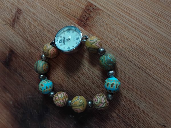 (MW90) Artisan Bead individually crafted wrist watch - Image 4