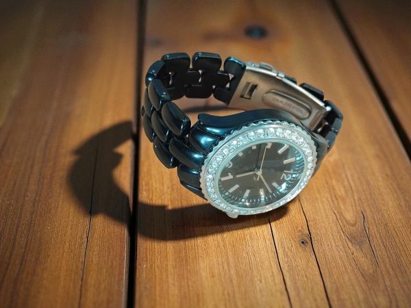(MW95) Ladies / gents rhinestone bling stainless steel watch - Image 4